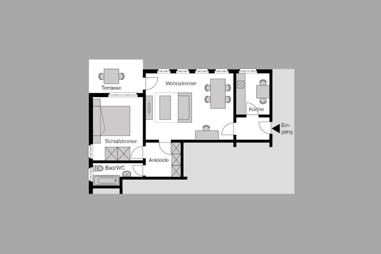 City Stay Furnished Apartments - Fasenstaubstrasse Schaffhouse Extérieur photo