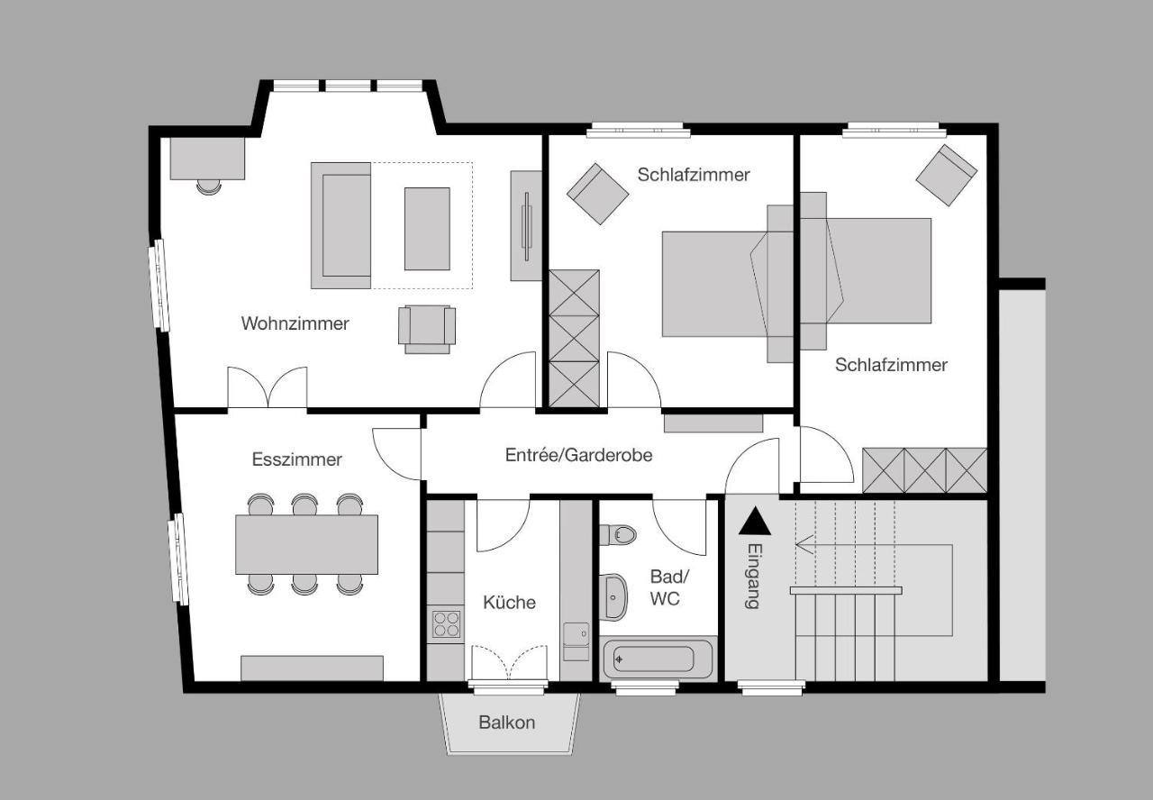 City Stay Furnished Apartments - Fasenstaubstrasse Schaffhouse Extérieur photo